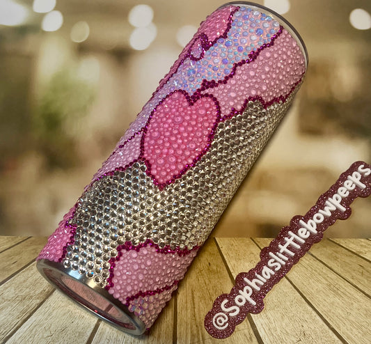 Geode Rhinestone Tumbler